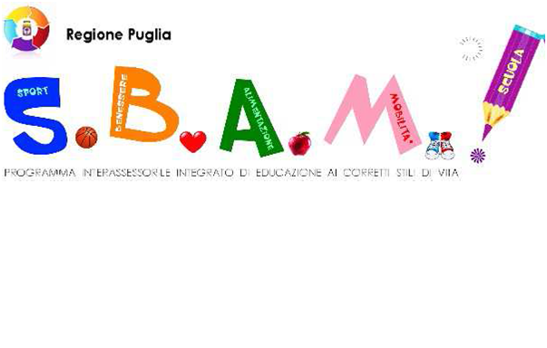 SBAM! – PROGRAMMA INTERASSESSORILE INTEGRATO DI EDUCAZIONE AI CORRETTI STILI DI VITA