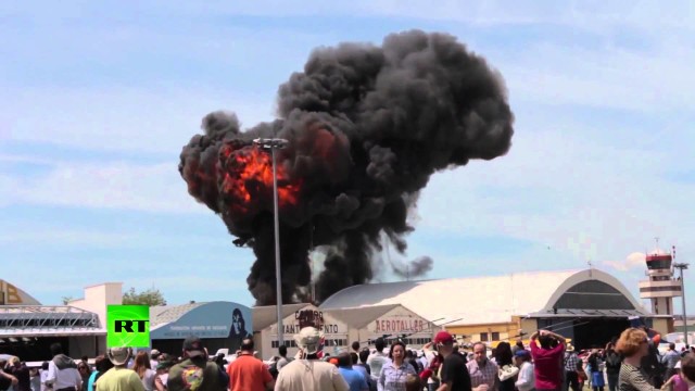 Tragedia all’aerodromo Cuatro Vientos di Madrid