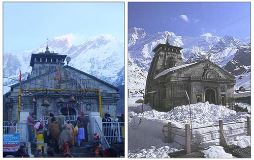 Il Santuario di Kedarnath sommerso nel fango e nella melma: grande devastazione in Himalaya