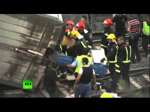 78 morti in Spagna a Santiago per incidente ferroviario
