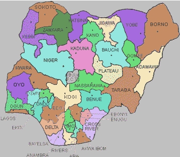 Tutti gli stati della Nigeria