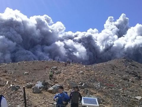 L’eruzione del vulcano Ontake in Giappone: il video