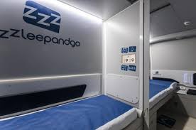 La cabina hi-tech per riposare in aeroporto