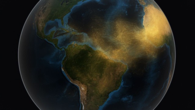 Video NASA: la polvere del Sahara fertilizza l’Amazzonia