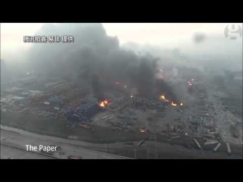 Cina: devastazione a Tianjin