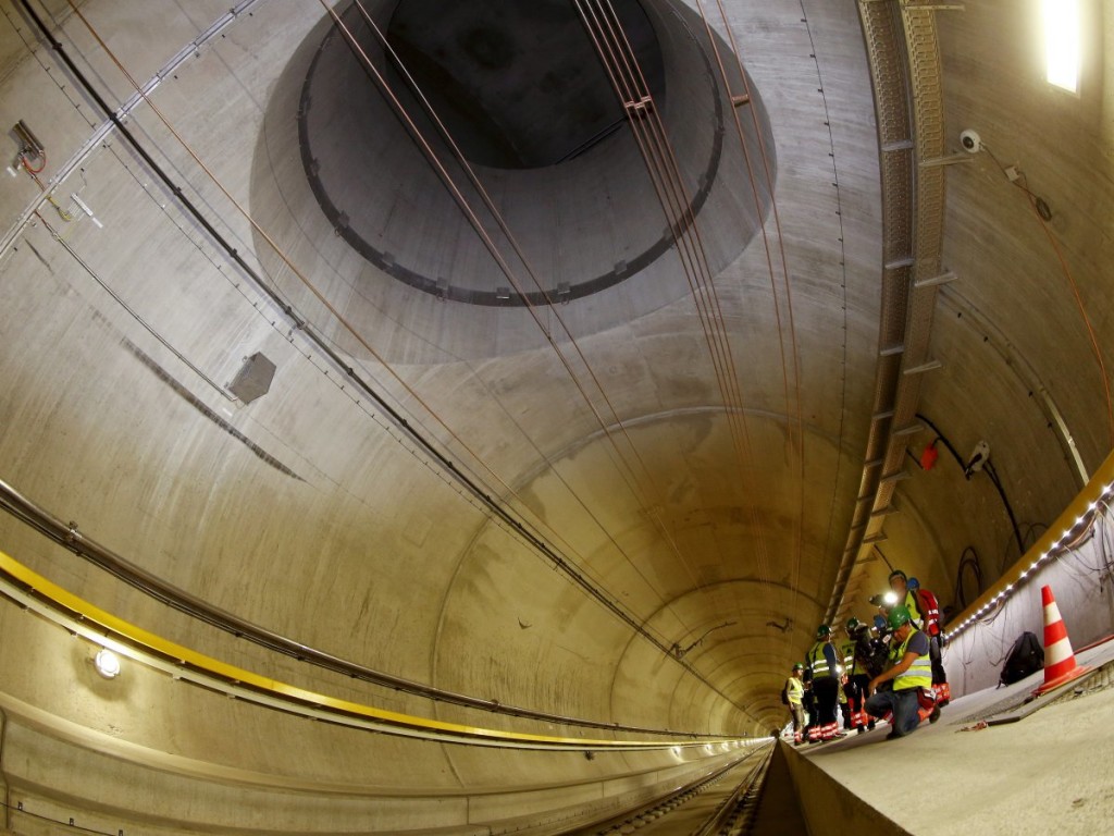 journalists-got-to-see--and-photograph--a-first-hand-look-at-the-inside-of-the-cavernous-tunnel