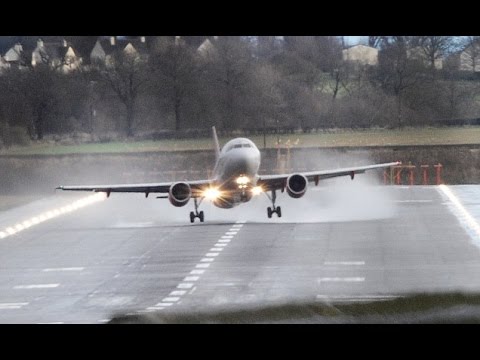 Manchester Airport, imperversa la tempesta Frank: atterraggi da brivido!