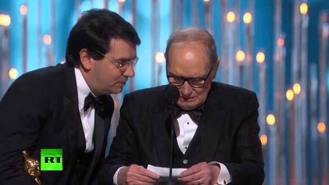 OSCAR ad Ennio Morricone e Leonardo DiCaprio