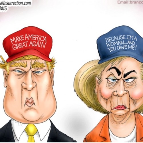 Donald Trump vs Hillary Clinton 2