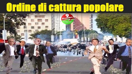 Movimento Forconi: “Catturiamo tutti i parlamentari”