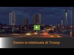 LA TELEFONATA DI TRUMP