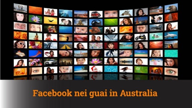 FACEBOOK NEI GUAI IN AUSTRALIA