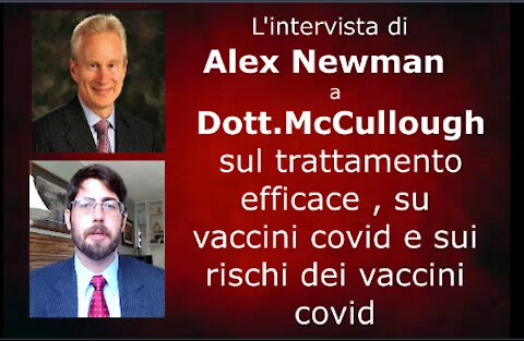 ALEX NEWMAN INTERVISTA IL DOTT. McCULLOUGH