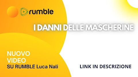 I DANNI DELLE MASCHERINE