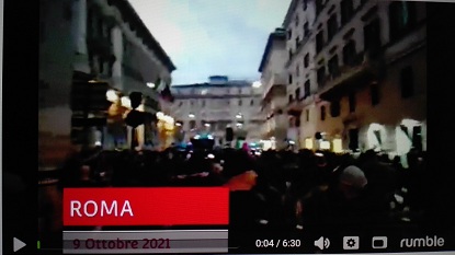 09/10/2021 – IERI A ROMA QUALCOSA SI È SPEZZATO