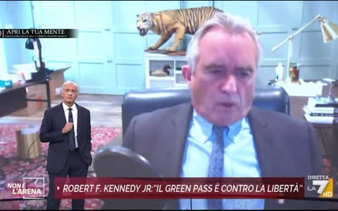 Massimo Giletti intervista Robert F. Kennedy