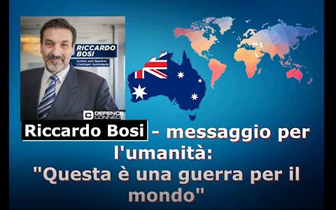 QUESTA GUERRA E’ PER IL MONDO INTERO – RICCARDO BOSI