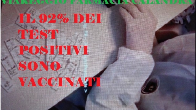 A VIAREGGIO IL 92% DI TEST POSITIVI SONO DI PERSONE VACCINATE