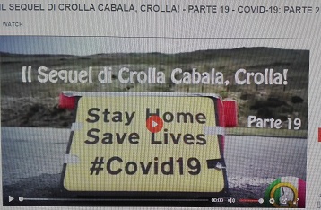 IL SEQUEL DI CROLLA CABALA, CROLLA! – PARTE 19 – COVID19 – PARTE 2