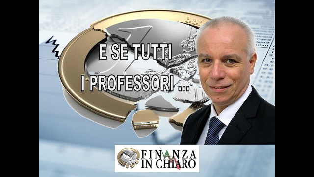 E SE TUTTI I PROFESSORI …?