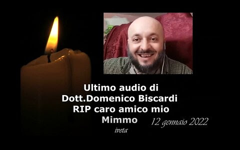 Addio caro Domenico