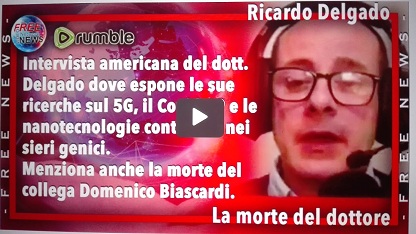 Ricardo Delgado: temo per la mia vita, il dottore Biscardi è stato trovato morto.