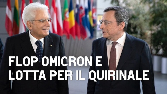 FLOP DI OMICRON E SFIDA PER IL QUIRINALE