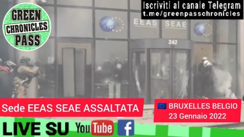BRUXELLES sede EEAS SEAE assaltata