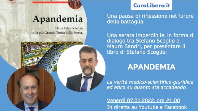 “APANDEMIA” di Stefano Scoglio – Con l’Avv. Mauro Sandri