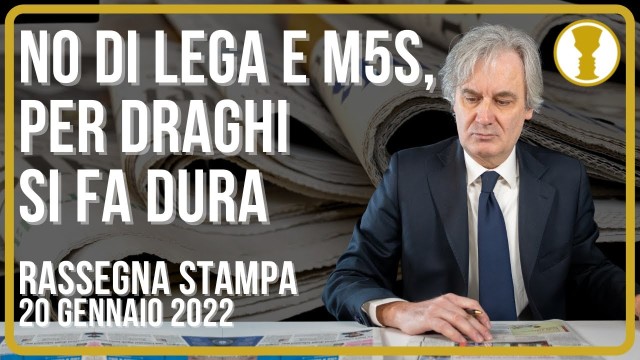 NO DI LEGA E M5S, PER DRAGHI SI FA DURA – Pregliasco insiste: “In ospedale prima si curano i vaccinati”