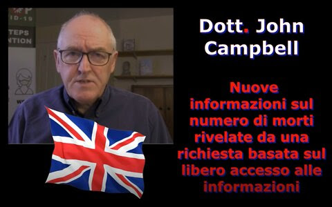 Nuove informazioni sul numero di morti Covid – Dr John Campbell