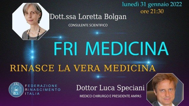 RINASCE LA VERA MEDICINA con LORETTA BOLGAN