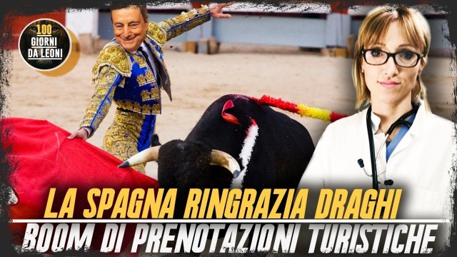 LA DISTRUZIONE DEL TURISMO ITALIANO – LA SPAGNA RINGRAZIA DRAGHI