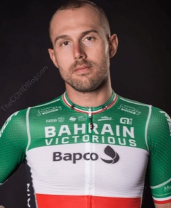 Sonny Colbrelli – Italian cyclist (March 21, 2022)