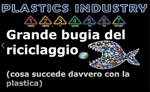 LA GRANDE BUGIA SUL RICICLAGGIO – Cosa succede con la plastica