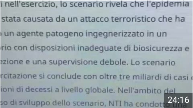 Simulazione di emergenza di vaiolo delle scimmie nel 2020