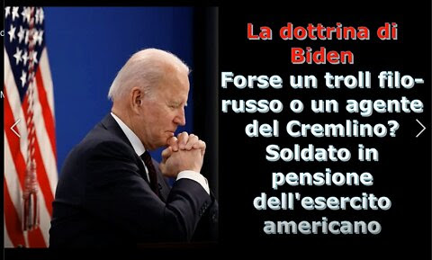 LA DOTTRINA DI BIDEN