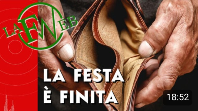 LA FESTA E’ FINITA