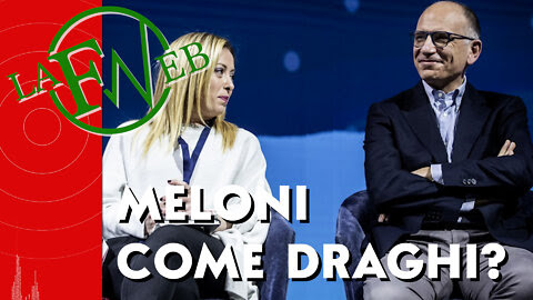 MELONI COME DRAGHI