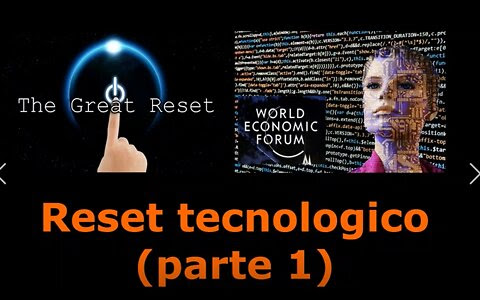 Reset tecnologico (parte 1)