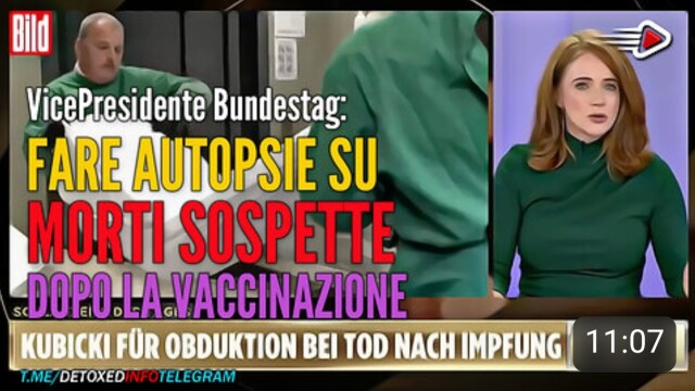 FARE AUTOPSIE SU MORTI SOSPETTE DOPO LA VACCINAZIONE