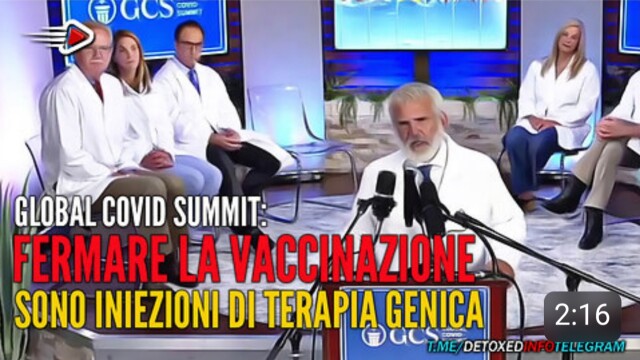 FERMARE LA VACCINAZIONE, SONO INIEZIONI DI TERAPIA GENICA