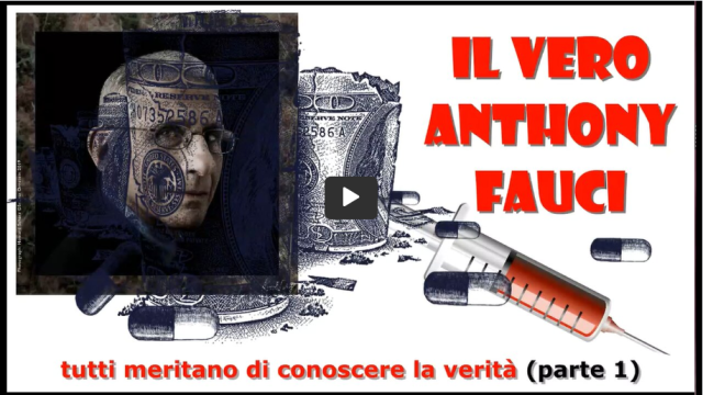 IL VERO ANTHONY FAUCI (parte 1)