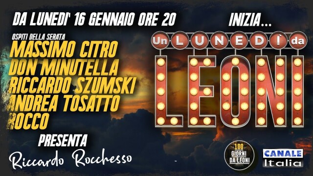 UN LUNEDI’ DA LEONI