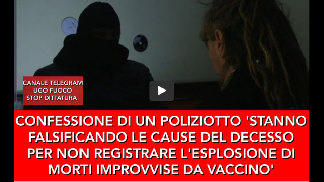 CONFESSIONE DI UN AGENTE DI POLIZIA: “FALSIFICANO CAUSA DECESSO PER NASCONDERE MORTI IMPROVVISE”