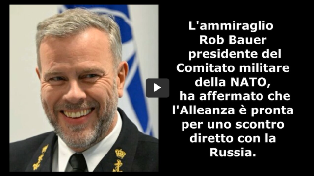 NATO PRONTA PER UNO SCONTRO DIRETTO CON LA RUSSIA – Rob Bauer