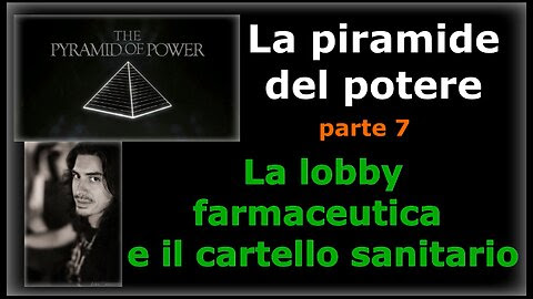 LA LOBBY FARMACEUTICA E IL CARTELLO SANITARIO